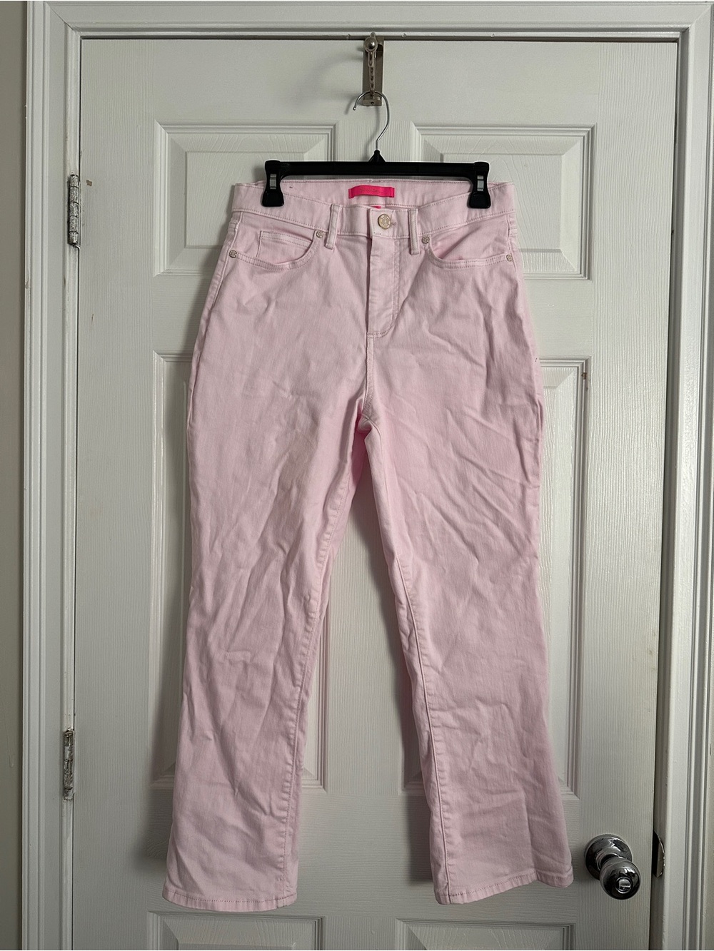 Lilly Pulitzer Pastel Pink Flare Jeans